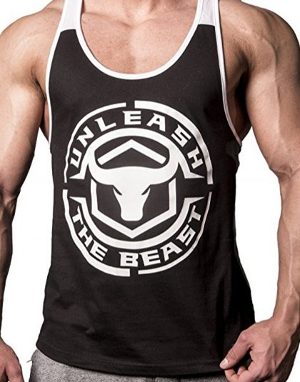 Stringer Tank Top – Bodybuilding Singlet – Gym Sleeveless Shirt