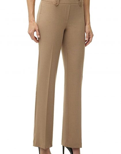 Smart Desk to Dinner Stretch Bootcut Pant with Tummy Control