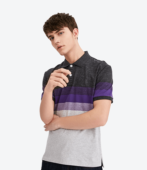 Style: Gradient Sublimation Polo T-Shirt