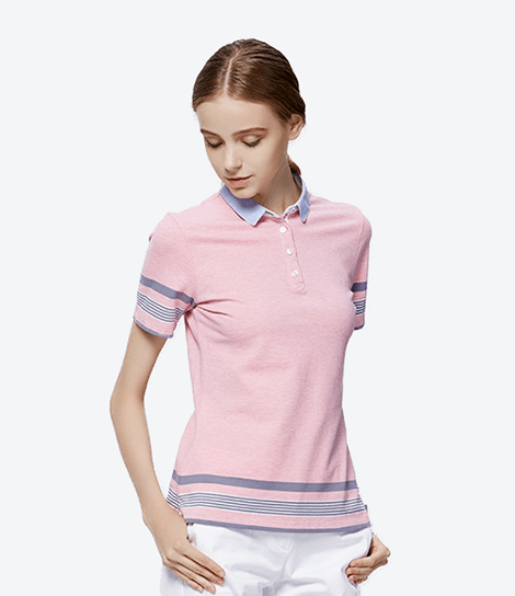 Style: Preppy Women’s Polo T-Shirt